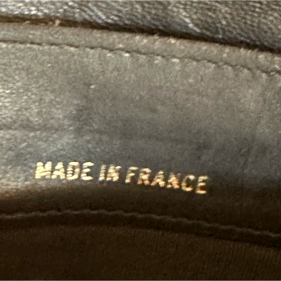 Authentic CHANEL Vintage Early 1990”s Wild Stitch Flap Wallet, in Black. EUC - Picture 8 of 16